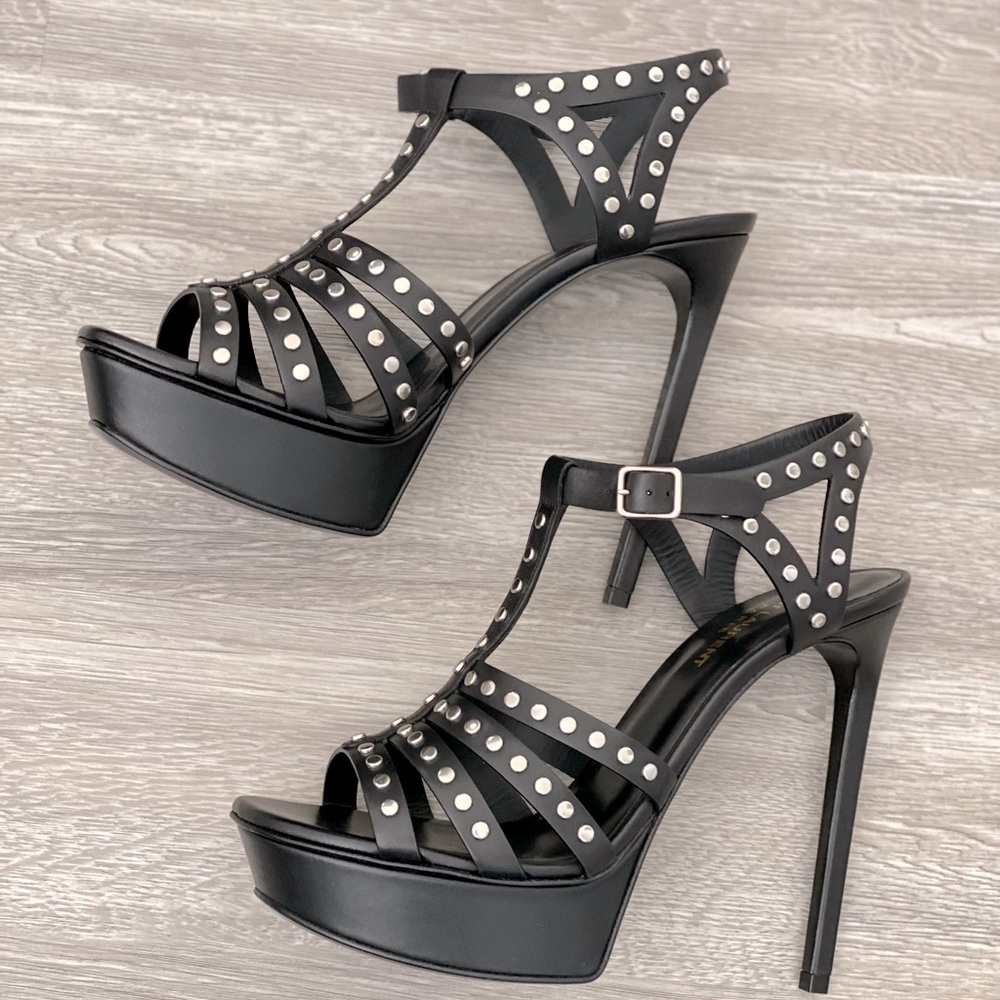 YSL black hells - Picture 1 of 7